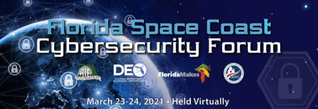 A header for the Florida Space Coast Cybersecurity Forum
