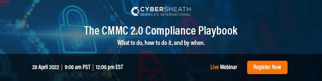 CMMC 2_0 Compliance Playbook Webinar Registration