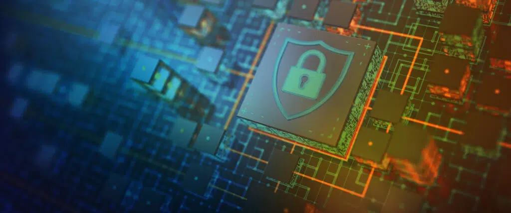 Secure lock in a box