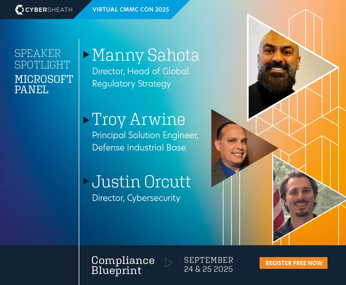 Microsoft Panel -- CMMC CON 2025 Speaker Announcement