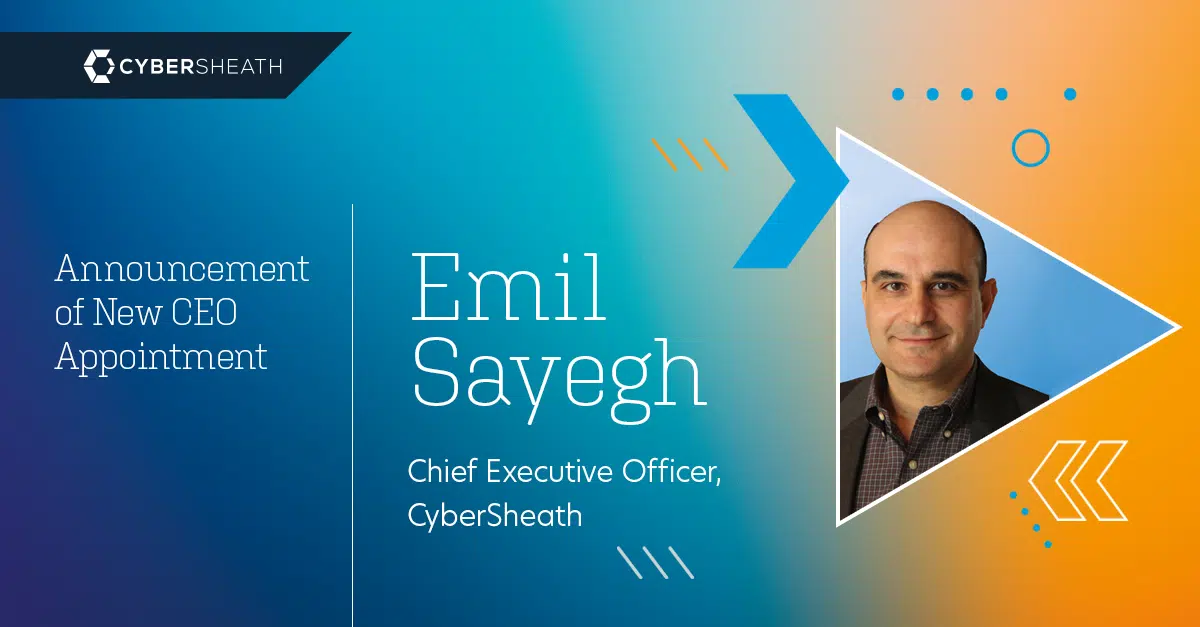 Emil Sayegh - Announcement of New CEO Appointment